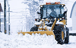 除雪・排雪をしている様子
