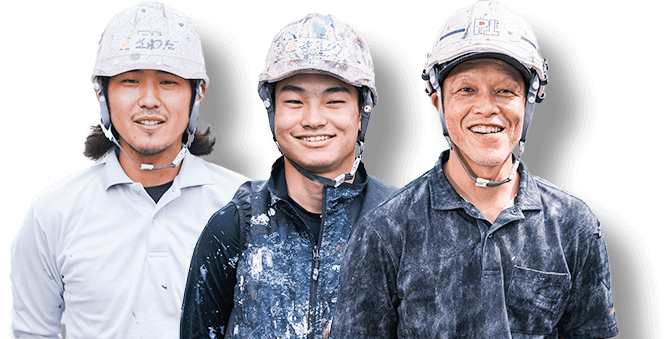 株式会社牧野建装（ペインテラス）の職人たち