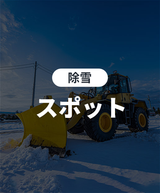 除雪 スポット契約