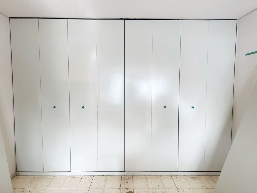 クローゼット塗装