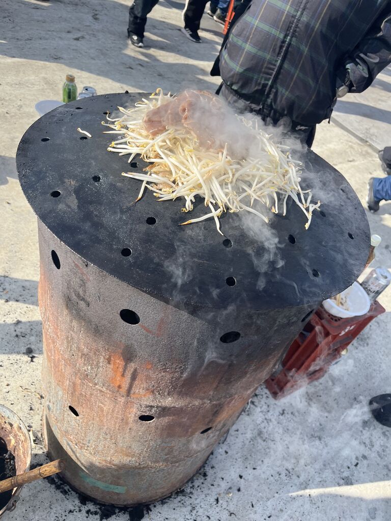 苫小牧スケートまつり しばれ焼き