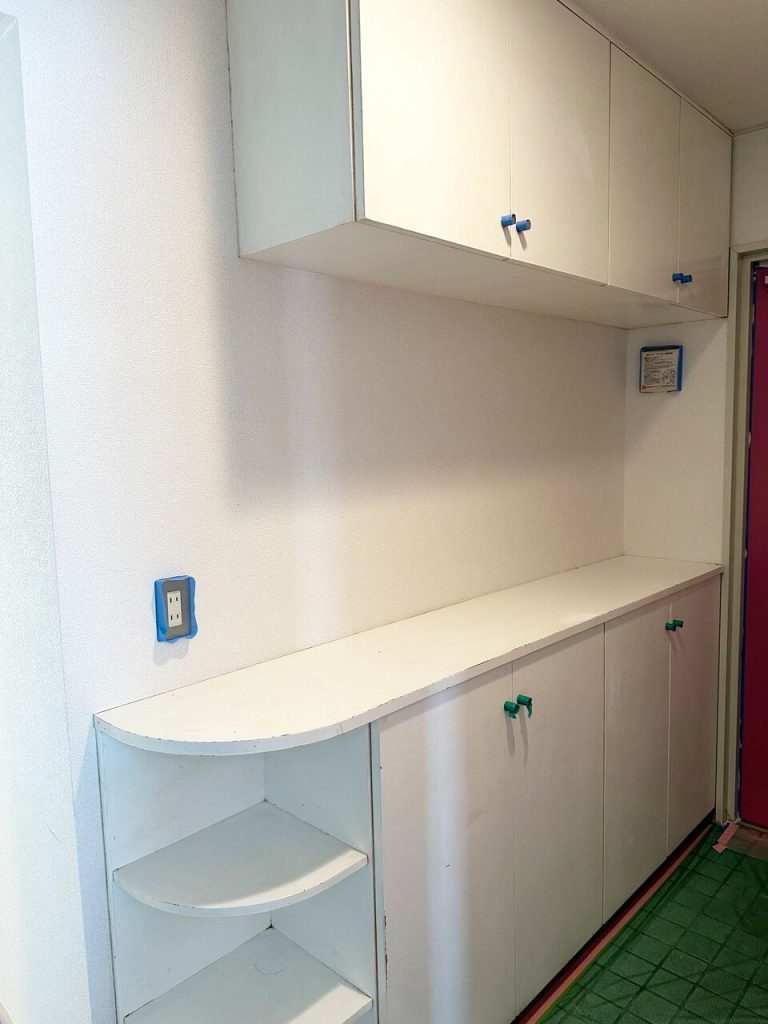 玄関のシューズボックス ビフォー