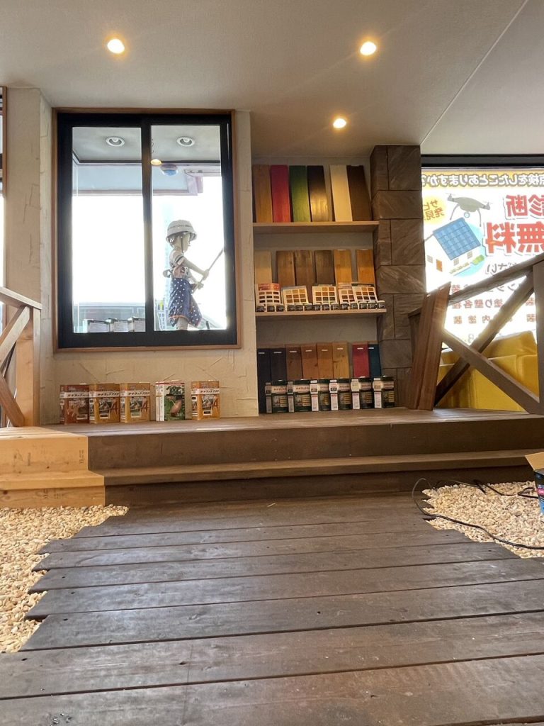 ペインテラス ショールーム内