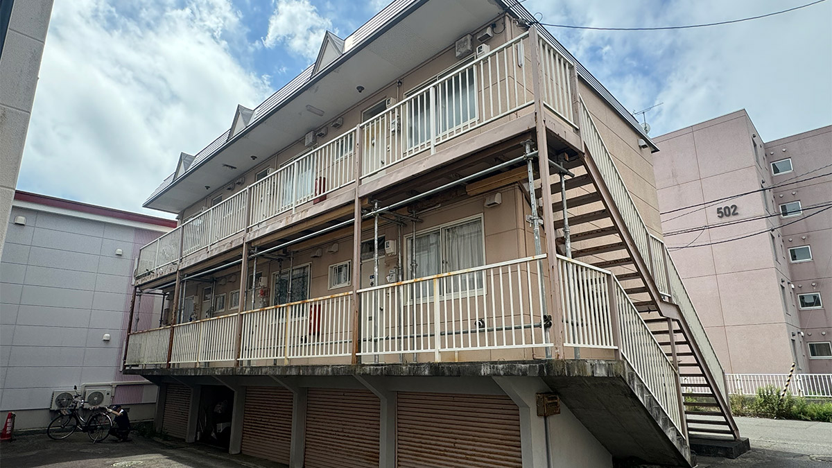 苫小牧市矢代町 エンデバーA棟、B棟 ビフォー