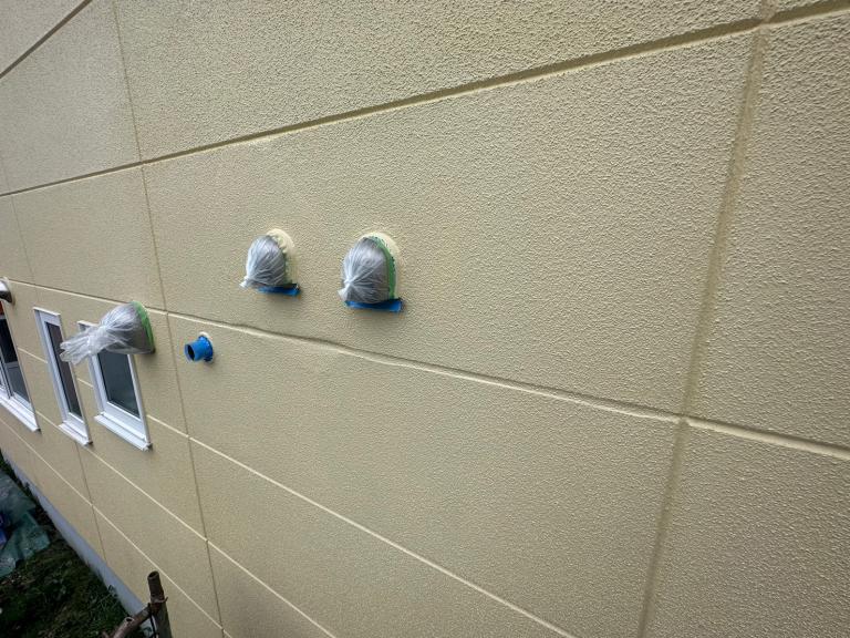 苫小牧市川沿町　フラットさかえ　外壁補修工事 アフター