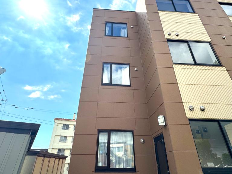 苫小牧市高砂町、OASIS悠 外部補修及びバルコニー防水工事 アフター