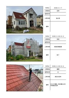 苫小牧市北栄町N様邸の施工写真帳PDF