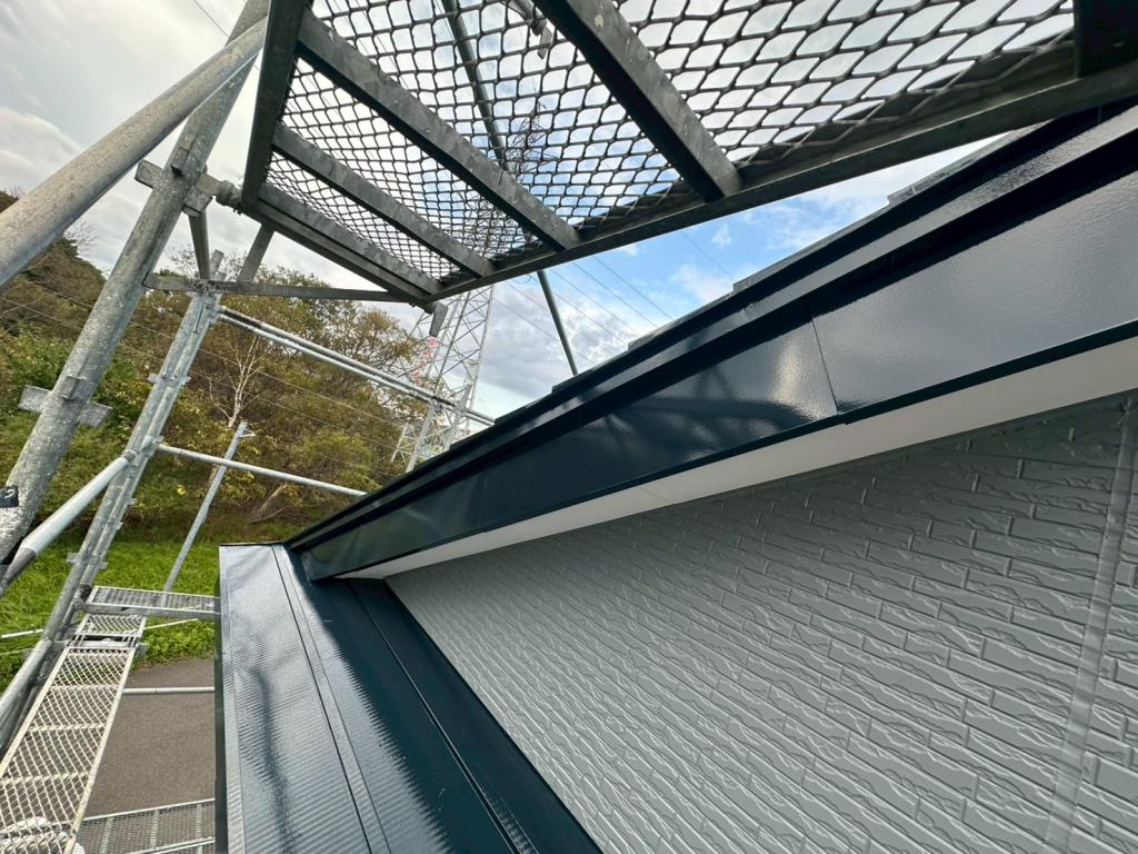 苫小牧市澄川町 k様邸 破風アフター