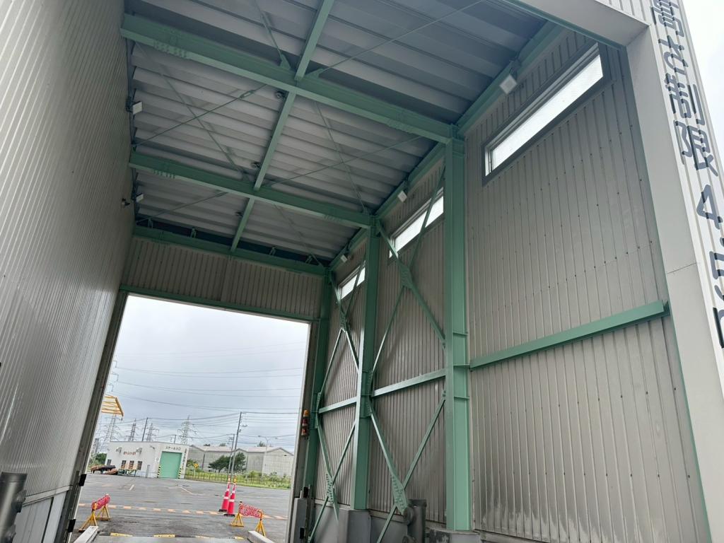 苫小牧市、建屋鉄骨塗装 鉄骨アフター