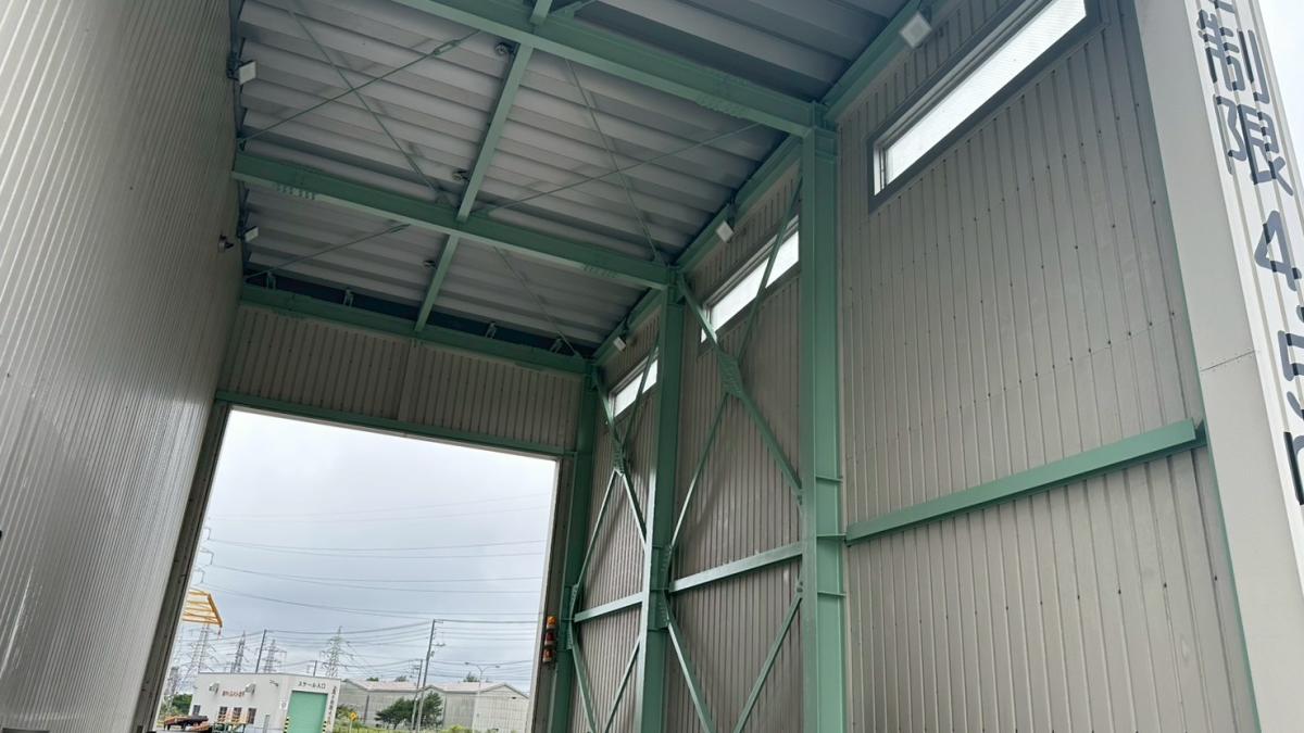 苫小牧市、建屋鉄骨塗装 アフター