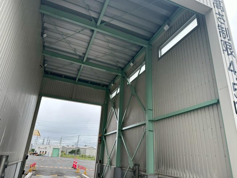 苫小牧市、建屋鉄骨塗装 アフター