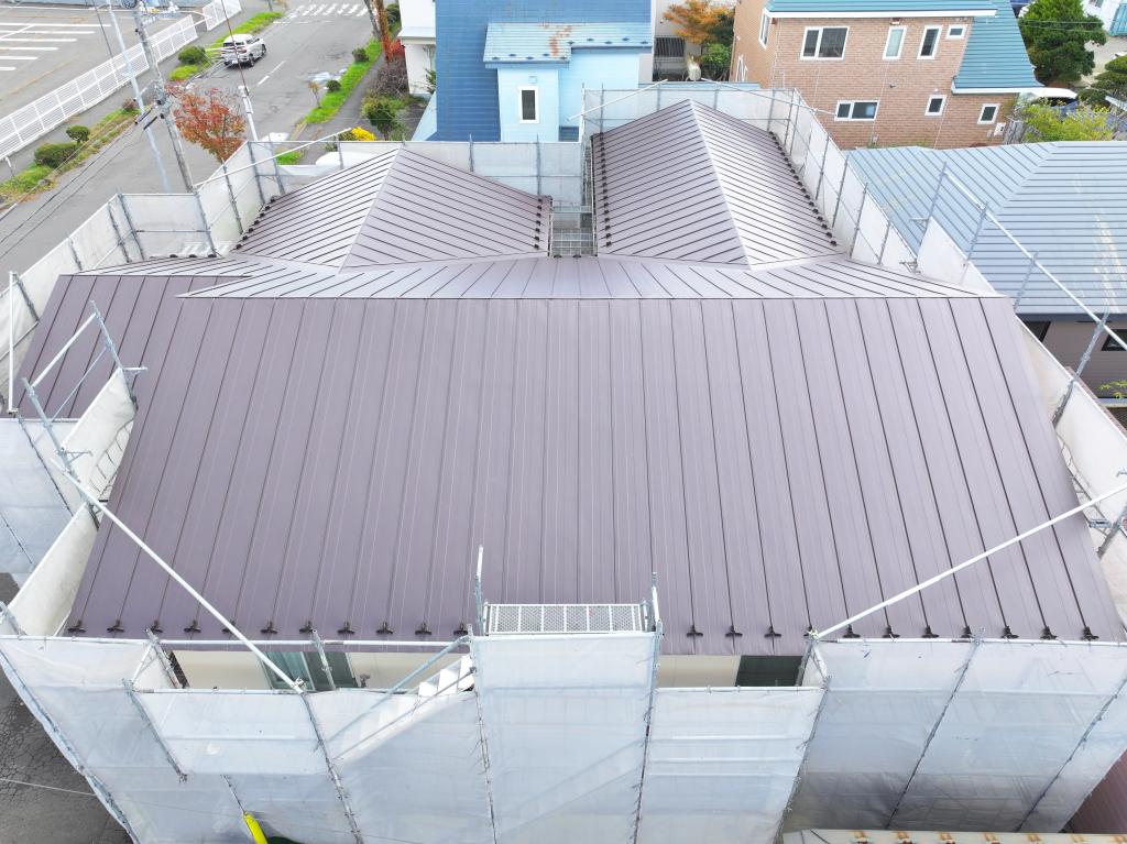 苫小牧市花園町 A様邸借家 屋根アフター