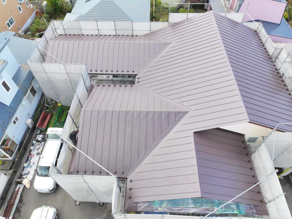 苫小牧市花園町 A様邸借家 屋根アフター