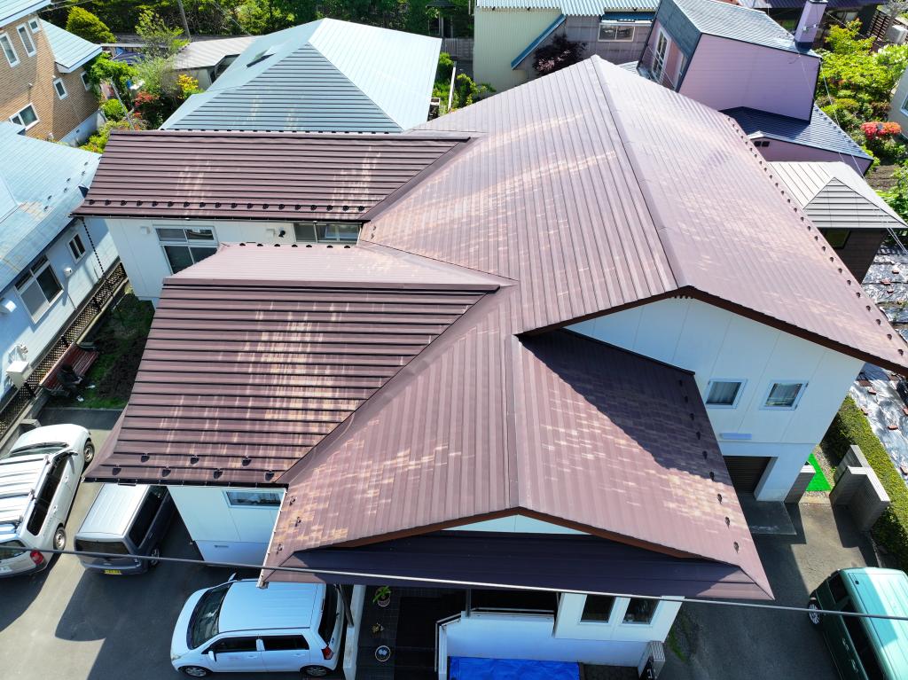 苫小牧市花園町 A様邸借家 屋根調査