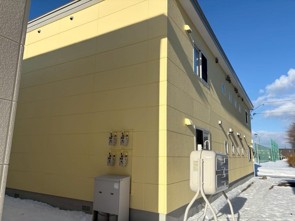 苫小牧市のぞみ町 のぞみの詩 外壁アフター