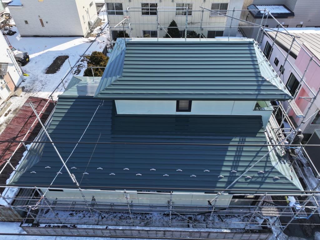 苫小牧市春日町 T様邸 屋根(北面)アフター