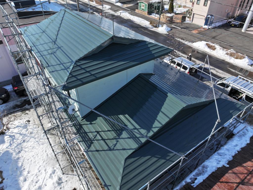 苫小牧市春日町 T様邸 屋根(東面)アフター