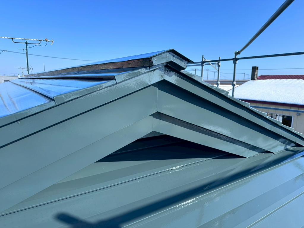 苫小牧市春日町 T様邸 破風アフター