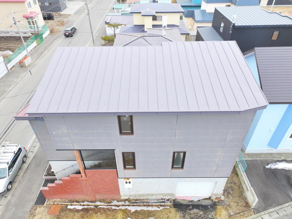 苫小牧市はまなす町、N様邸 2階屋根調査