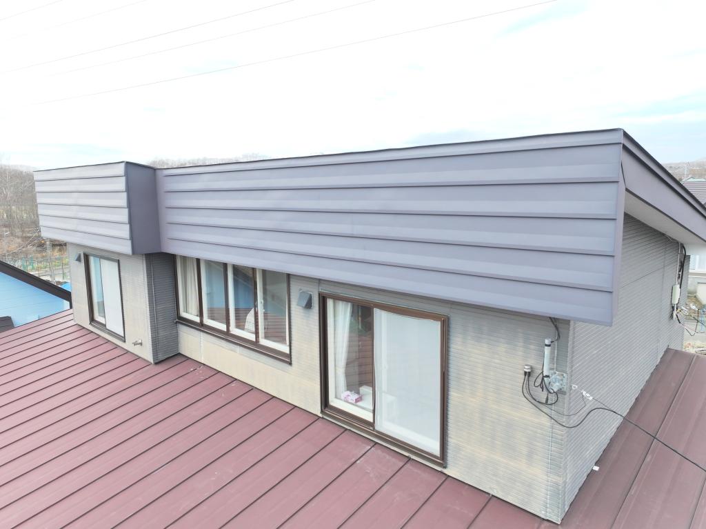 苫小牧市はまなす町、N様邸 パラペット調査
