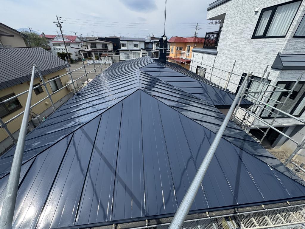 苫小牧市桜木町、S様邸 屋根アフター