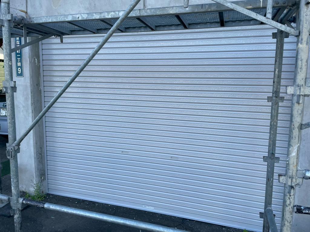 苫小牧市はまなす町、N様邸 シャッターアフター