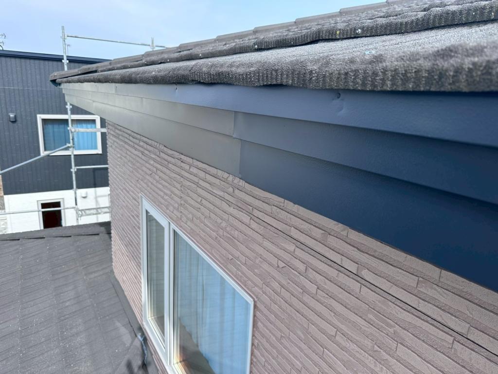 苫小牧市ウトナイ町、S様邸 破風アフター